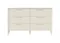 Комод Type 6 ящиков ширина 140 см (молочный)