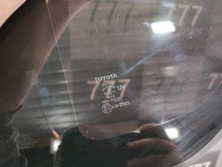 Стекло багажника левое Toyota RAV4 IV (XA40) 12-19 Б/У Оригинал 6272042340