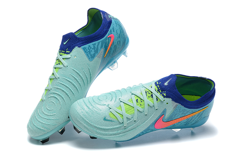 Бутсы NIKE PHANTOM LUNA ELITE FG (Голубой)