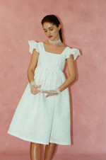 Angel white dress