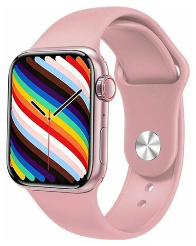 Smart Watch X7 PRO Розовый/Часы для школы и офиса /Многофункциональные часы с пульсометром /Часы с счетчиком калорий