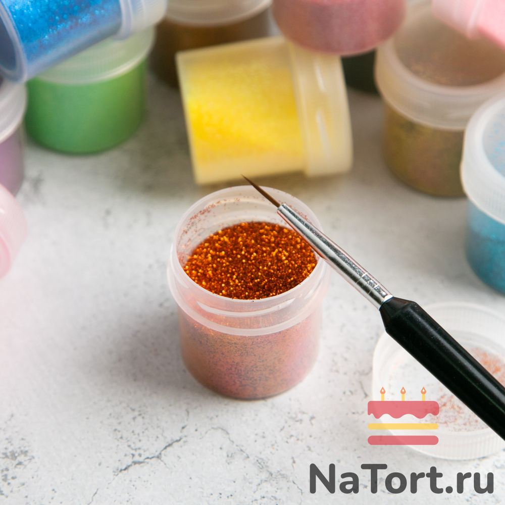 Блестки декоративные «Медный» 10 гр