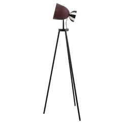 Торшер Anniken, Ø37х145 см, черный/белый/сливовый