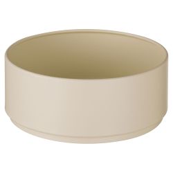 БАНКА ДЛЯ СЫПУЧИХ, 16,5Х6,5 СМ, ШТАБЕЛИРУЕМАЯ, ЦВЕТ: IVORY