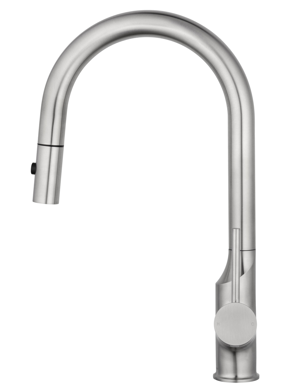 Смеситель для кухни с выдвижным изливом WONZON & WOGHAND, Брашированный никель (WW-A21252-BS)