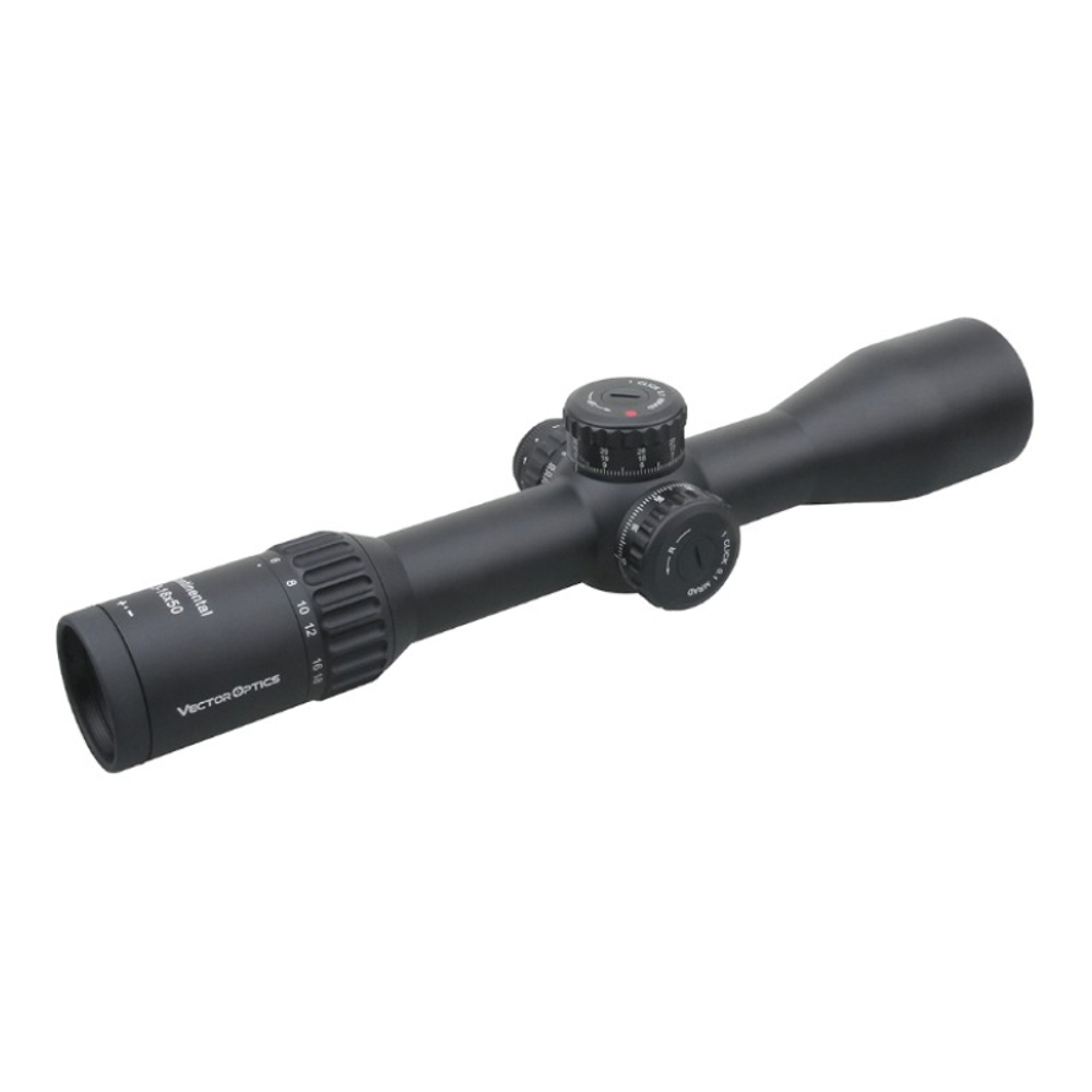 Оптический прицел Vector Optics FFP Continental x6 3-18x50 ( установка на Тигр, СВД, ОП-СКС, ВПО-208 / Сетка VCT / с подсветкой )