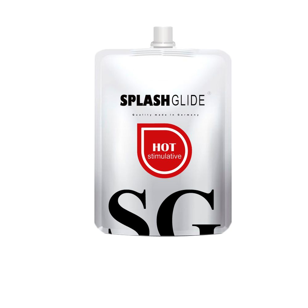 Возбуждающий гель-лубрикант HOT stimulative 100 мл (Splashglide) (One Size)