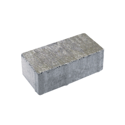 Тротуарная плитка ПРЯМОУГОЛЬНИК 200x100 мм - Искусственный камень Габбро