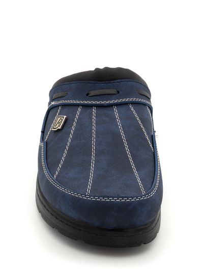 500 | "Ivan" | Темно-синие мужские медицинские сабо с закрытым носом