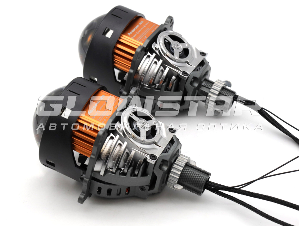 Билед модули Aozoom K9 2025 3.0 дюйма, 2 чипа, 5500K, 12V, 65W/73W, крепление 3R и съемное гаечное