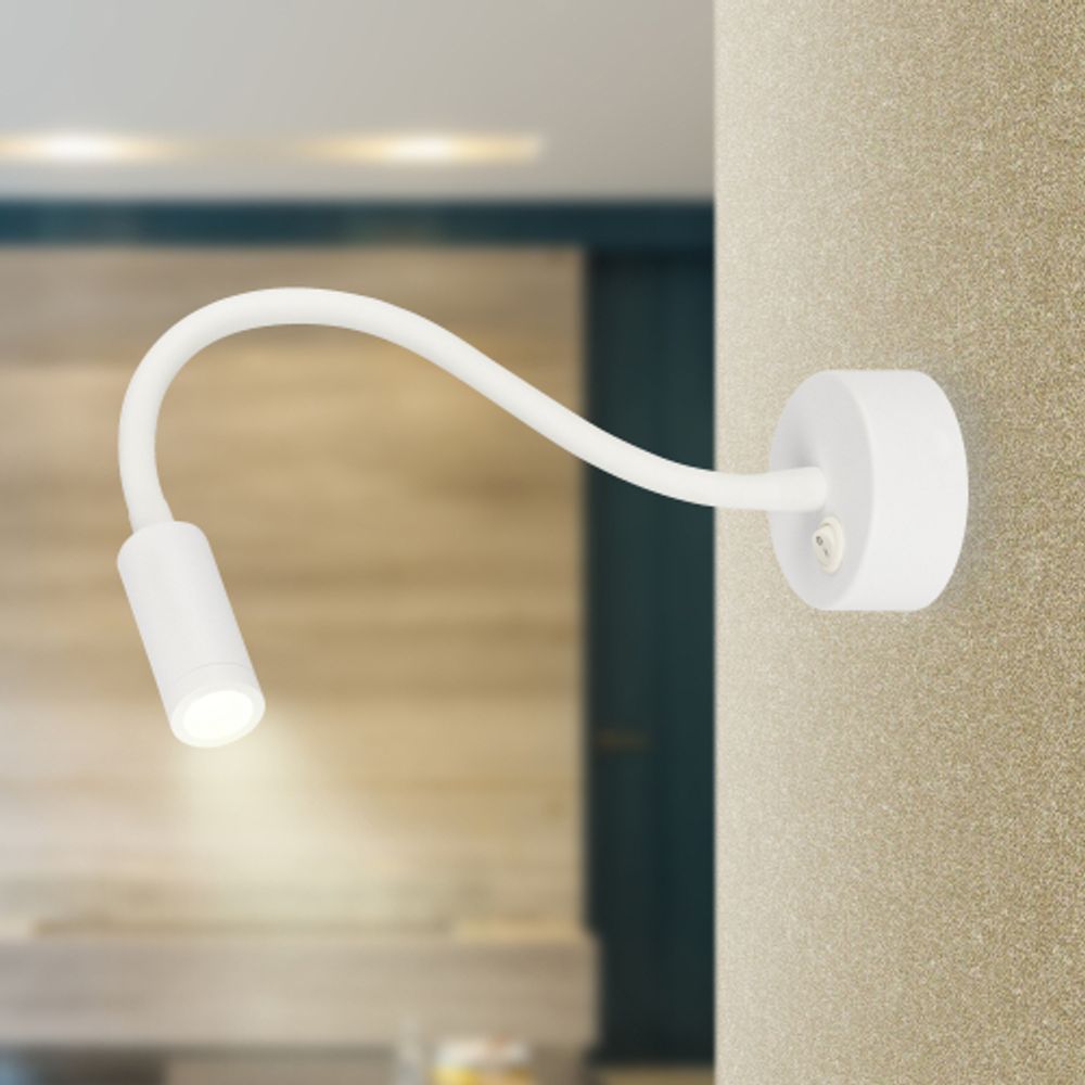 Светильник настенный ЭРА WL 33 WH 3Вт IP20 белый | Настенная подсветка