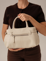 Кожаная сумка DBR Muse 31399 светлый крем