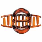 Краб для волос 8 см, глянцевый, черепаховый, MONTE VITA, 457008