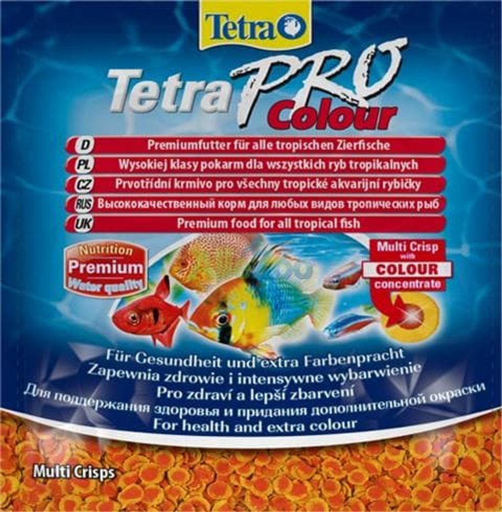 TetraPro Color Crisps корм-чипсы для улуч.окраса всех декор. рыб 12 г (sachet) TetraPro Color Crisps корм-чипсы для улуч.окраса всех декор. рыб 12 г (sachet)