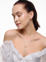 Сотуар "Yellow heart" Silver