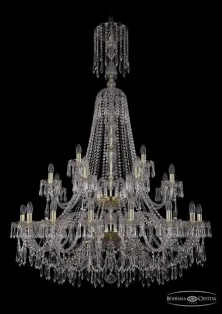 Подвесная люстра Bohemia Ivele 1403/16+8+4/400/XL-163/2d/G