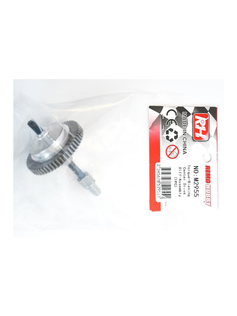 Центральный дифференциал в сборе для Remo Hobby 1/8