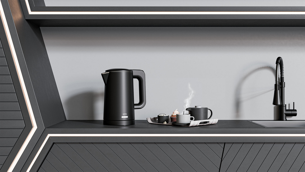 Электрический чайник Meyvel MKE-03T (Black)