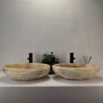 Раковина из оникса ПАРА! Oval Marmo Yellow OO-62705 58*38*15 0102