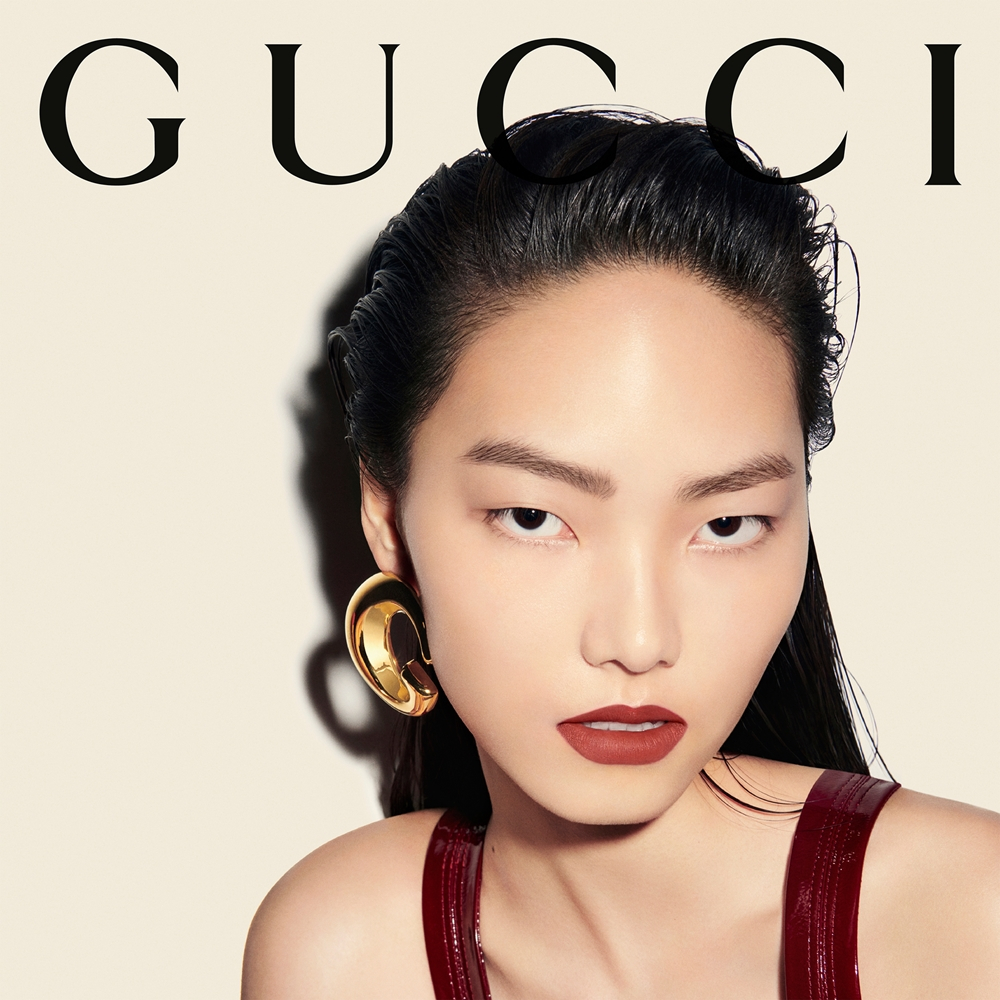 Gucci Gucci Beauty Rouge a Levres Matte Lipstick - Матовая помада оттенок 201 The Painted Veil, 3 g
