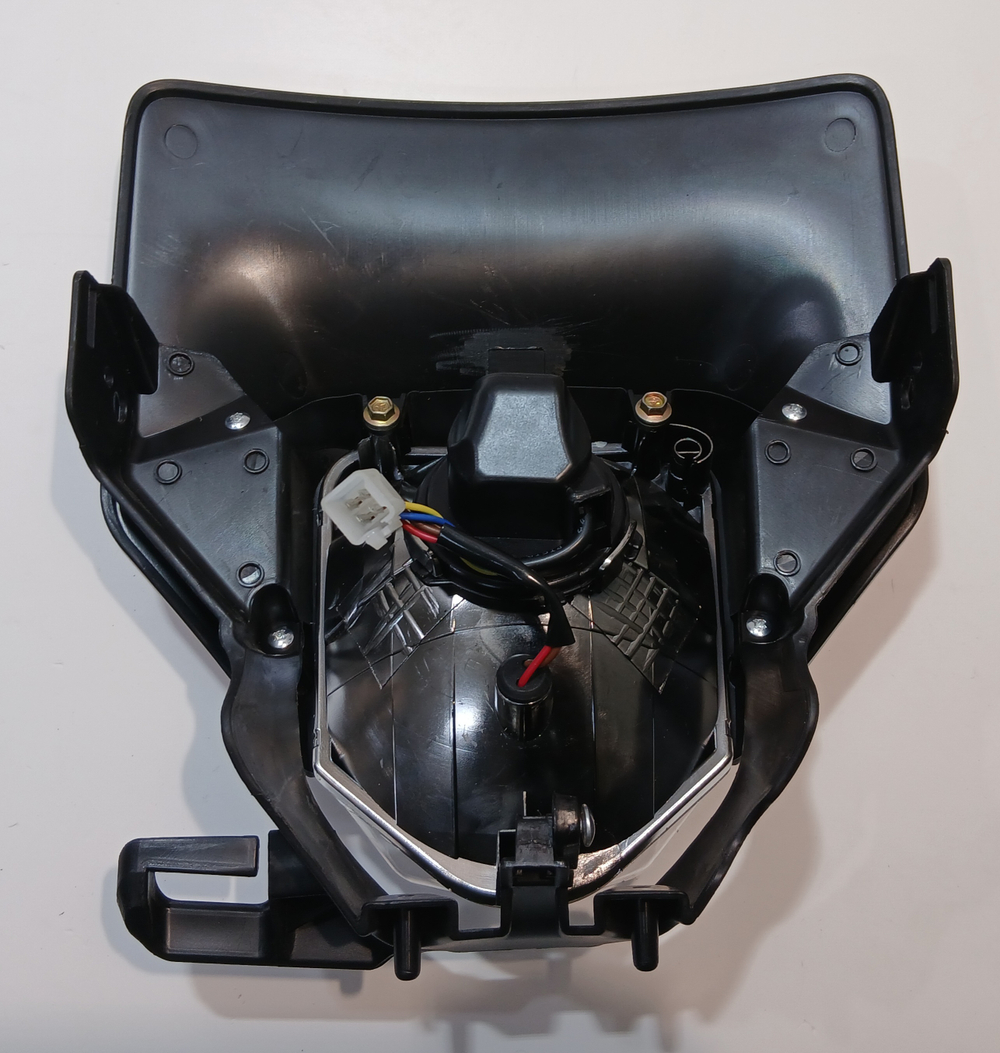 Фара с облицовкой в сборе Мотоцикл Kugoo JL300