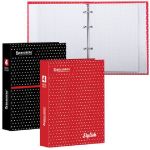 Тетрадь на кольцах 120л, А5, Brauberg Стиль, обложка ламинированный картон, 2 вида