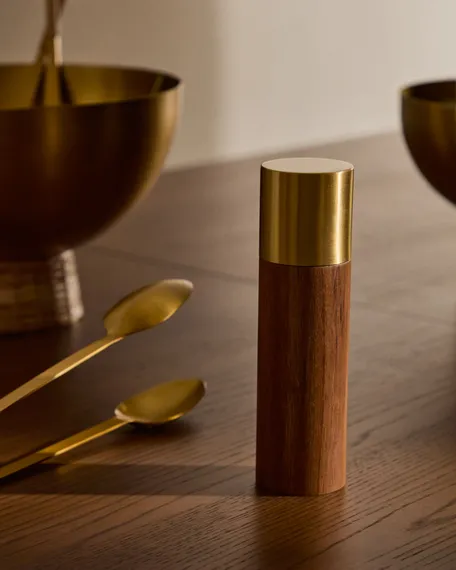 Мельница для перца Sataya из акации, 17,8 см