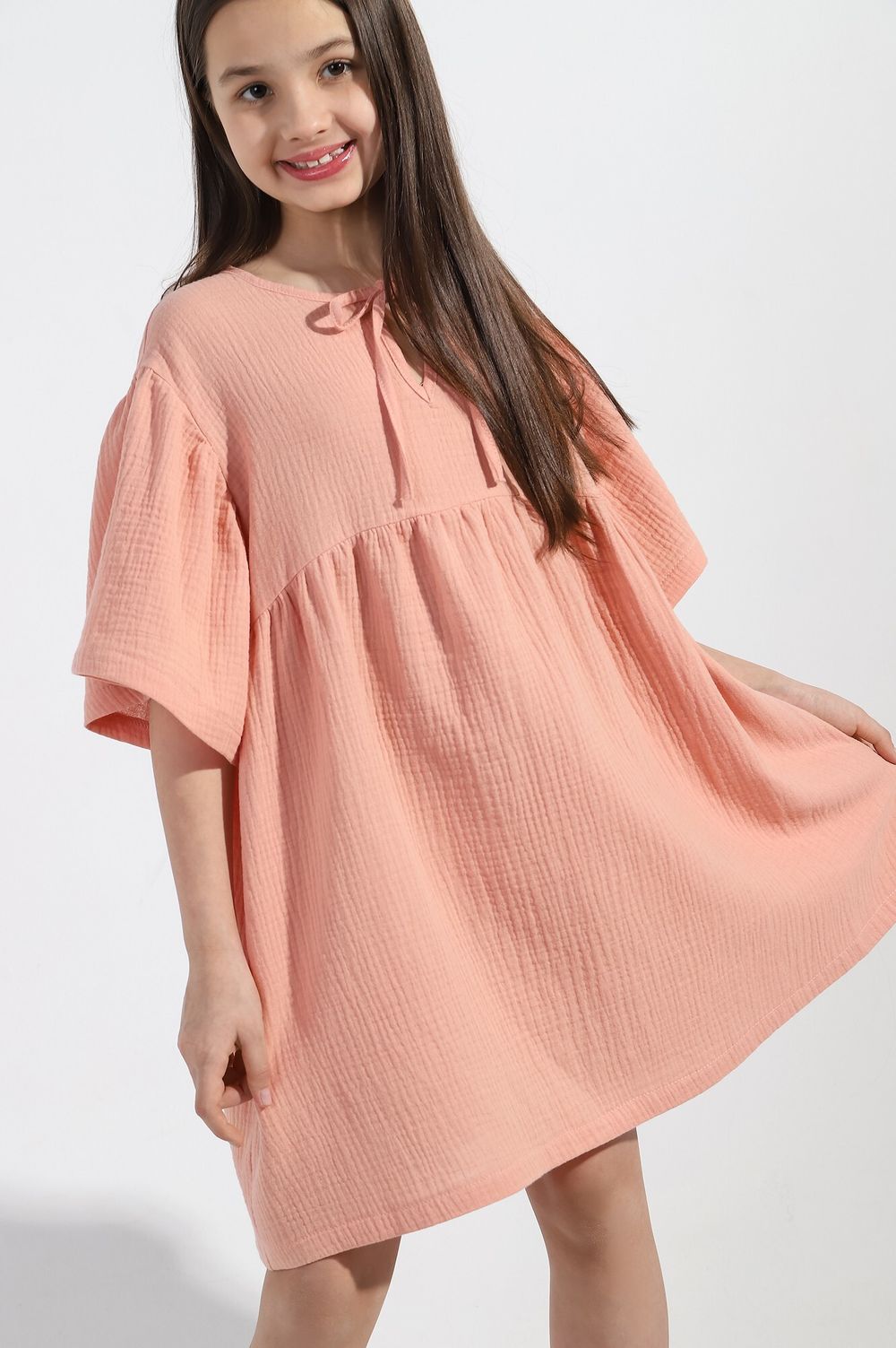 Туника для девочки Баунти-1 Виотекс ПУДРОВЫЙ