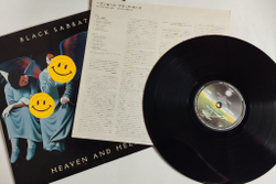 Винтажная виниловая пластинка LP Black Sabbath Heaven And Hell (Japan 1980) (No Obi)