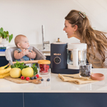 Блендер-пароварка для детского питания 5 в 1 BEABA Babycook Neo темно-синий, Франция