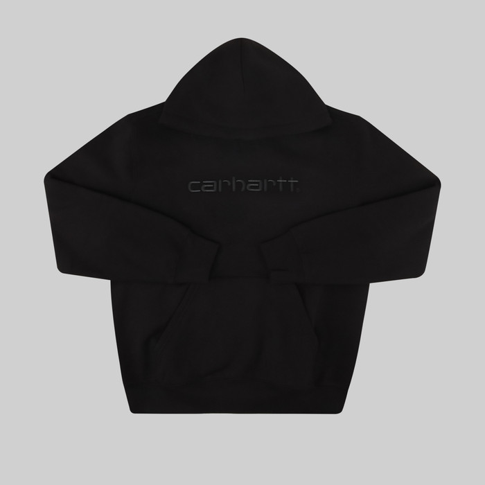 Толстовка мужская Carhartt WIP Hooded Sweatshirt артикул:I030230_black - купить в магазине Дайс