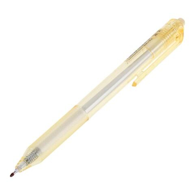 Ручка гелевая "Pastel" автомат 0,5мм, черная, полупрозрачный цв. корпуса, 6 цв.