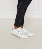 Кожаные кроссовки Karl Lagerfeld - белый(KL63620)