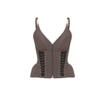 Корсет шнурованный М, Серый