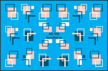 Gurunail Слайдер-дизайн 330 Геометрия