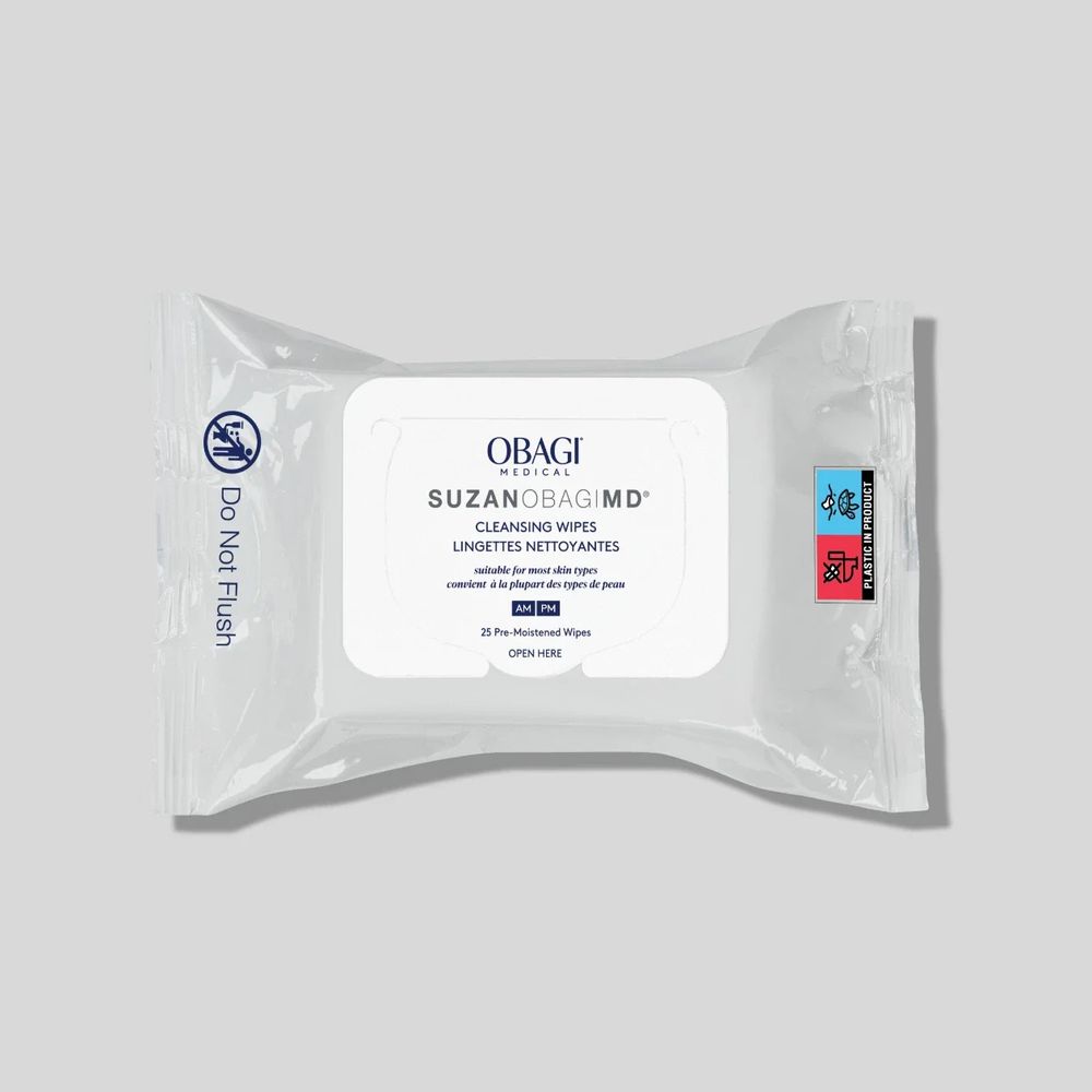 Obagi Medical Очищающие салфетки от Сьюзан Обаджи CLEANSING WIPES by SUZANOBAGIMD, 25 шт