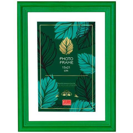 Фоторамка сосна 15х21 см зеленая
