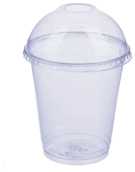 Стакан с купольной крышкой 300мл (50шт)