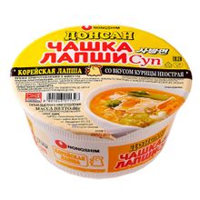 Лапша быстрого приготовления со вкусом не острой курицы Донсан Nongshim 86 г