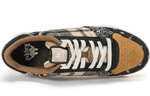 Kappa low-top sneakers for men and women in the same style black