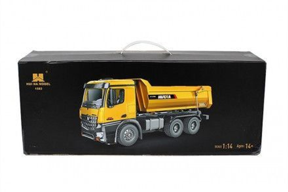 Радиоуправляемый самосвал HUI NA TOYS 2.4G 10CH 1:14 RTR , HN1582 металл