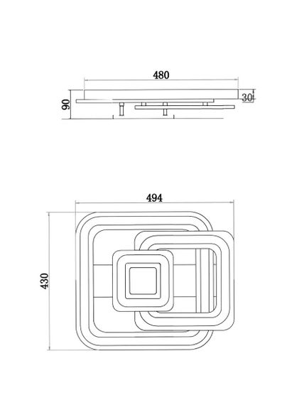 Потолочный светильник Freya FR10022CL-L71W
