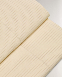 Zara Home - Полосатая простыня, ванильный, 270x280 см