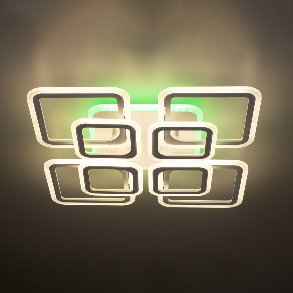 Citilux Марсель Смарт CL232A180E RGB Умная люстра Белая