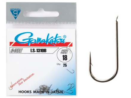 Крючки Gamakatsu LS-1310B HOOKS BRONZE разм. 18 25шт.