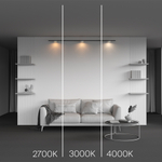Трековые светильники магнитные Zon Levity 2700К 12Вт 100°