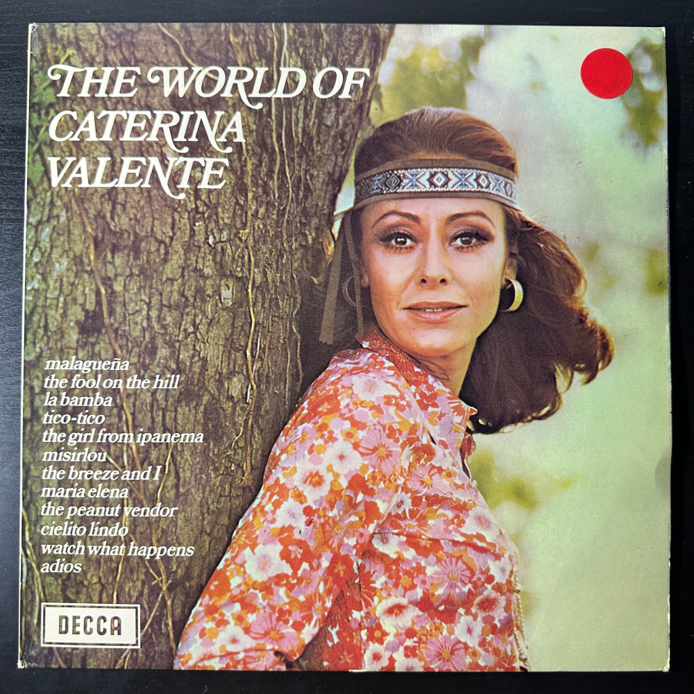 Caterina Valente ‎– The World Of Caterina Valente (Англия 1971г.)