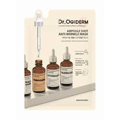 Dr. Ogiderm Ampoule Shot Anti-Wrinkle Mask Adenosine Маска против морщин с аденозином