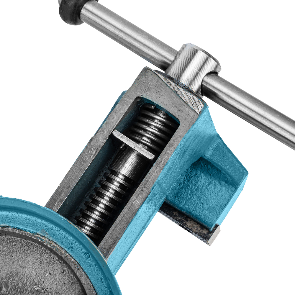 Тиски слесарные, 80 мм, поворотные (Глазов)