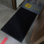 Грязезащитный ворсовый ковер «York» в канте